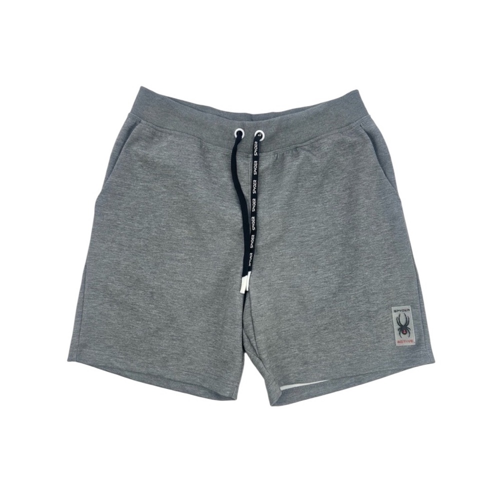 Spyder Heather‎ Gray Interlock Quick Dry Stretch Drawstring Shorts  Men's Medium